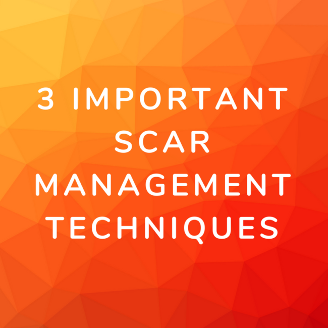 3 Important Scar Management Thumb