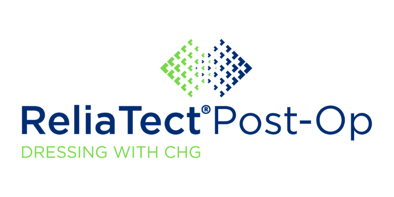 ReliaTect Post Op Dressing with CHG Logo