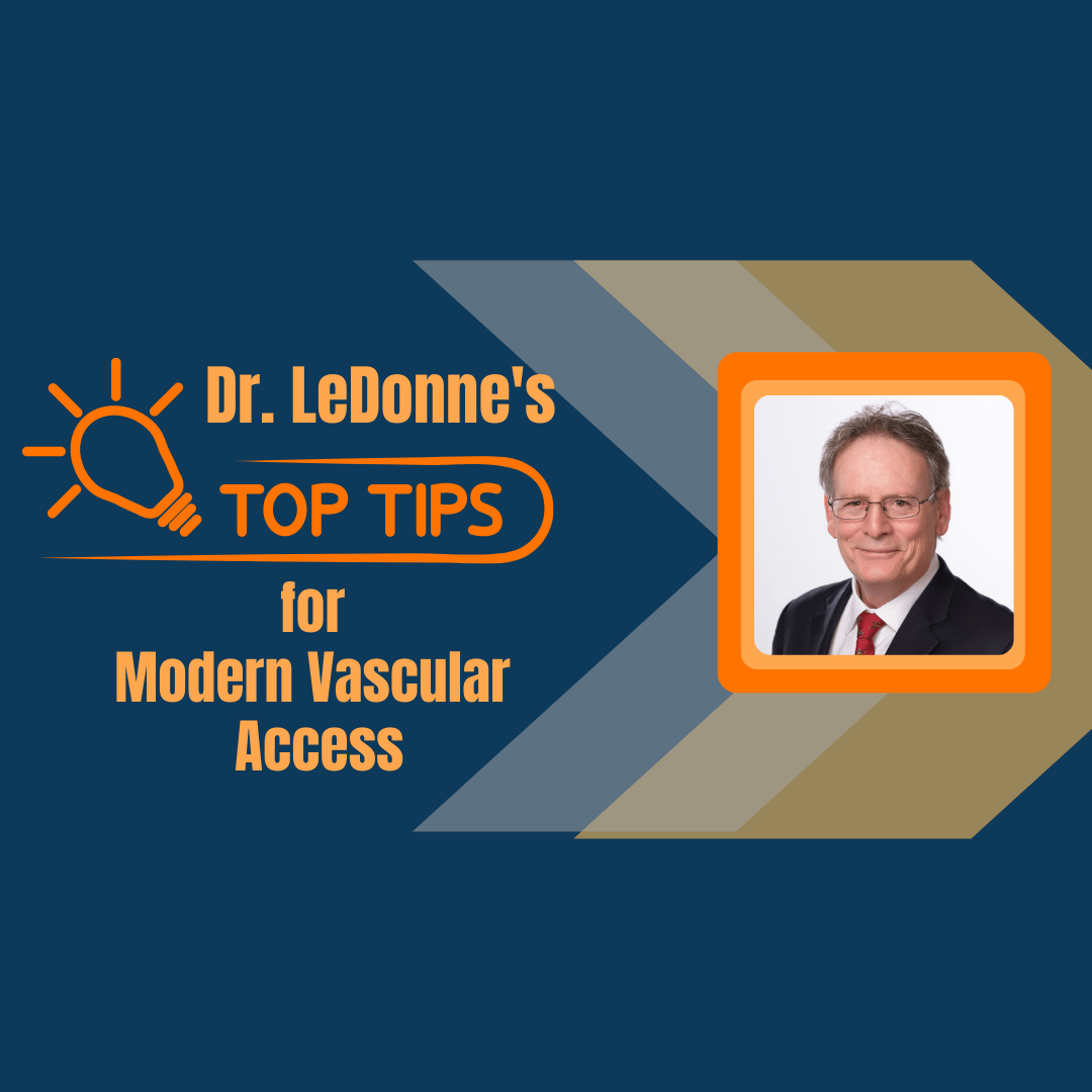 Text: Dr. LeDonne Modern Vascular Access