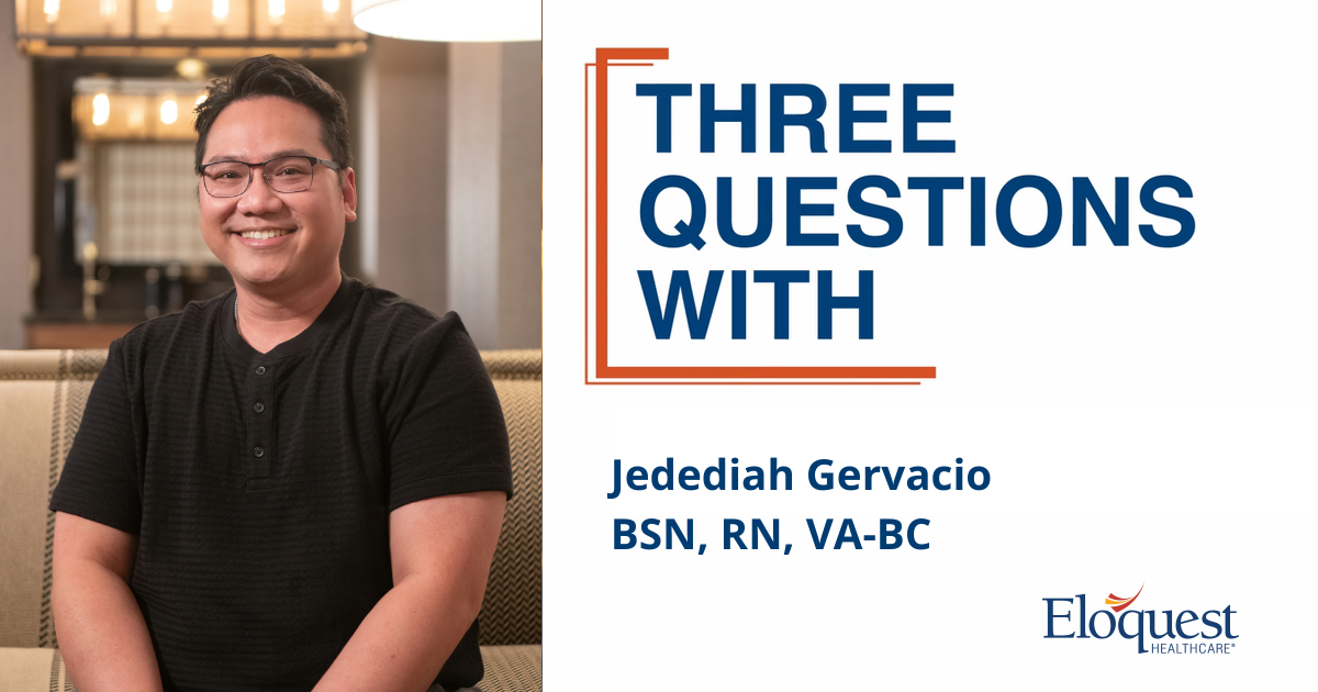 Text: Image of Blog Title and Jed Gervacio