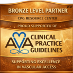 Bronze Level Partner - CPG Resource Center Proud Supporter of AVA Clinical Practice Guidelines Supporting Excellence in Vascular Access